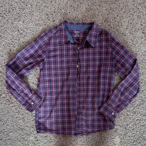 OshKosh B'gosh Red and Blue Plaid Shirt